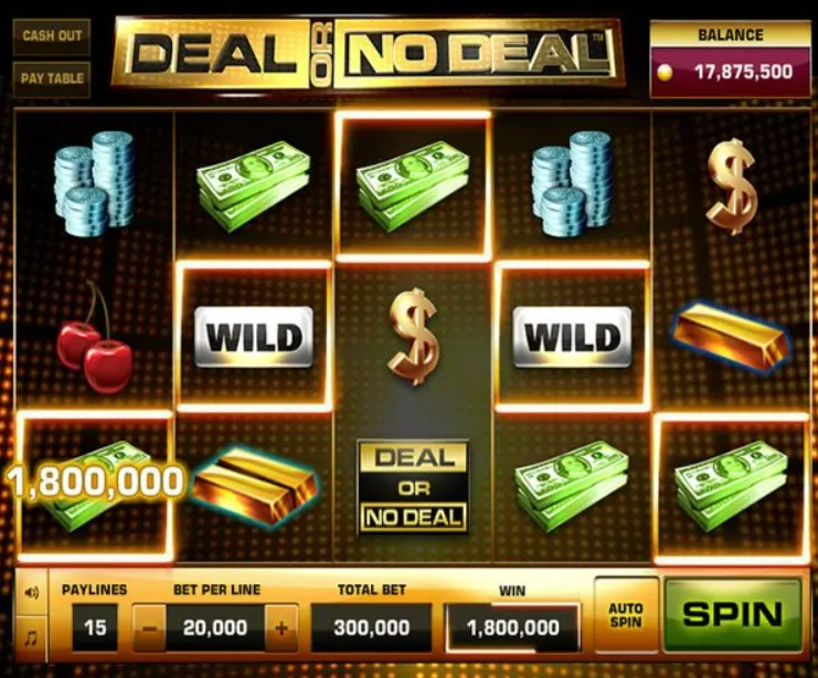 deal or no deal game deal or no deal game